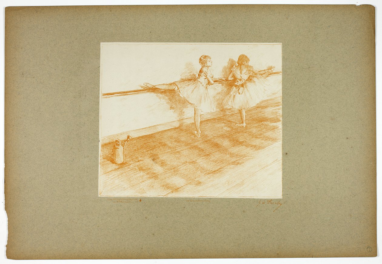 Dansere i baren af Georges William Thornley