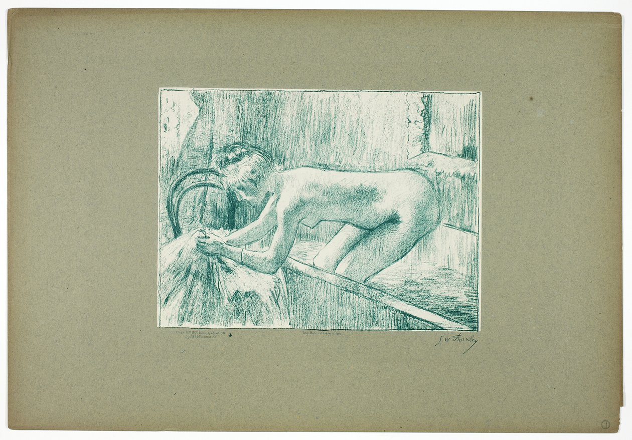 At komme ud af badet af Georges William Thornley