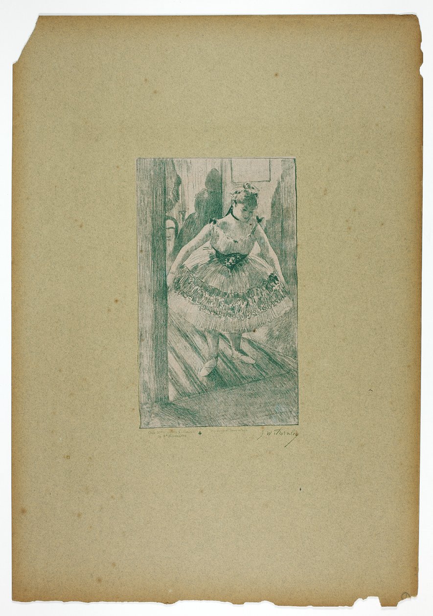At gå på scenen af Georges William Thornley