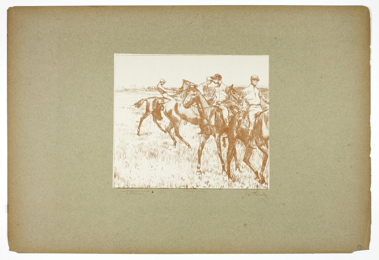 Jockeyerne af Georges William Thornley