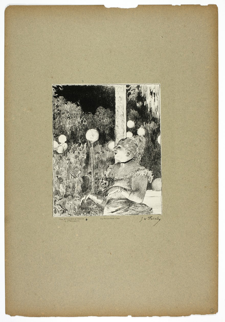 Thérésa Valdon, der synger 