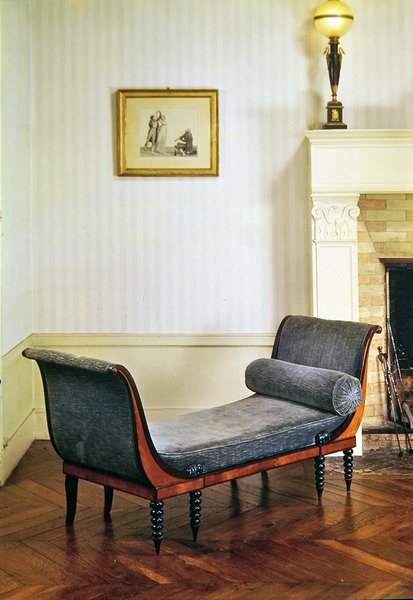 Madame Recamiers sofa, ca. 1800 (mahogni) af Georges attr. to Jacob