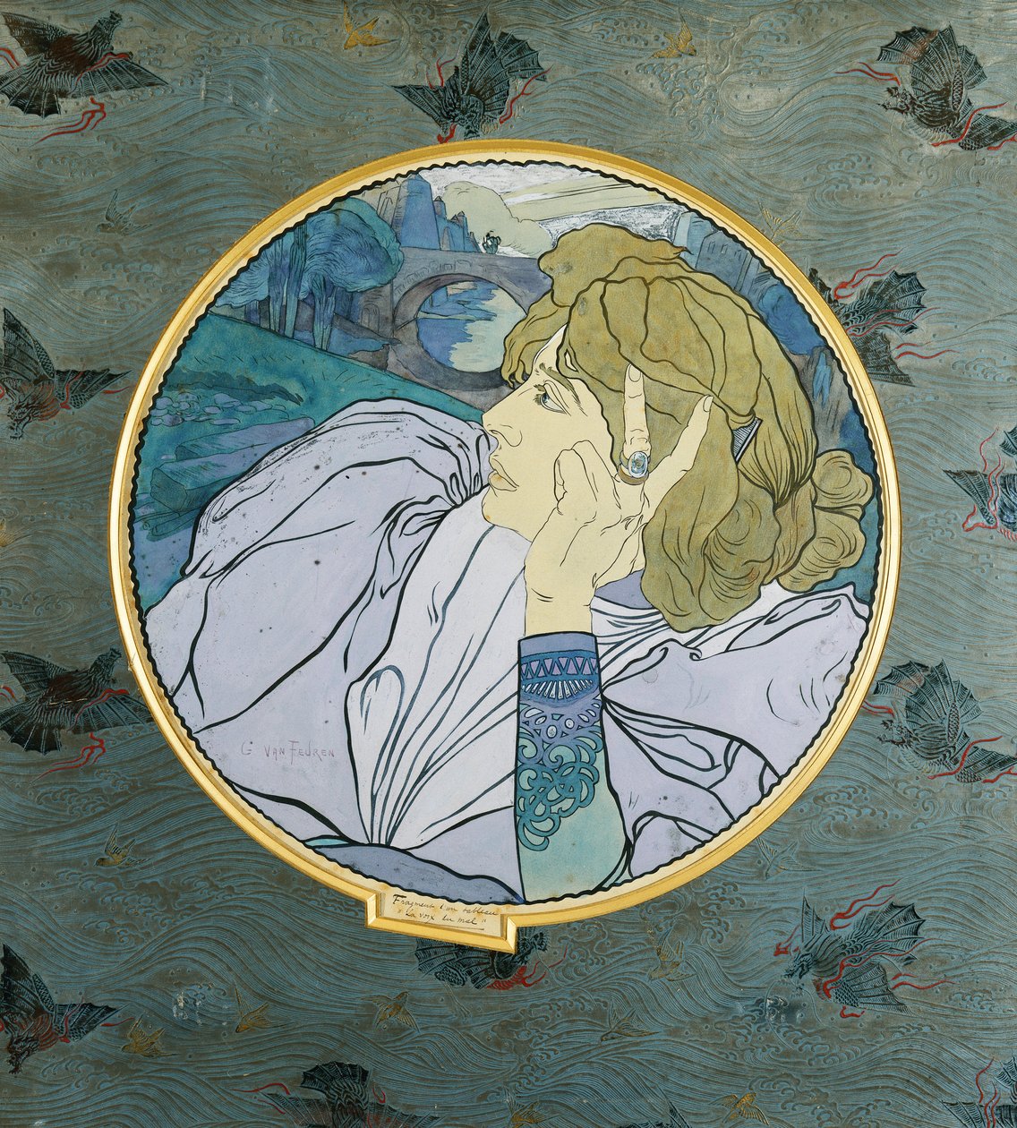 Depression (Ondskabens Stemme); Melankoli (Ondskabens Stemme) af Georges de Feure