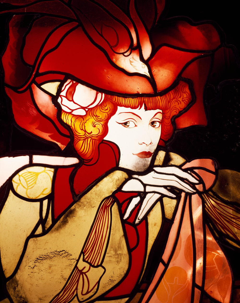 Kvindefigur, detalje af Georges de Feure