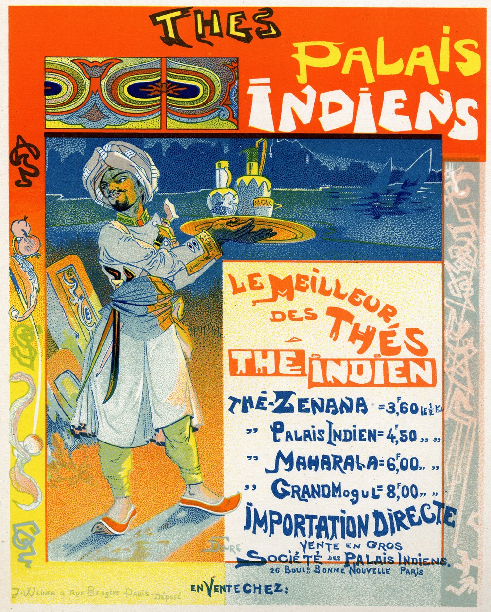 Gengivelse af en plakat, der reklamerer for 