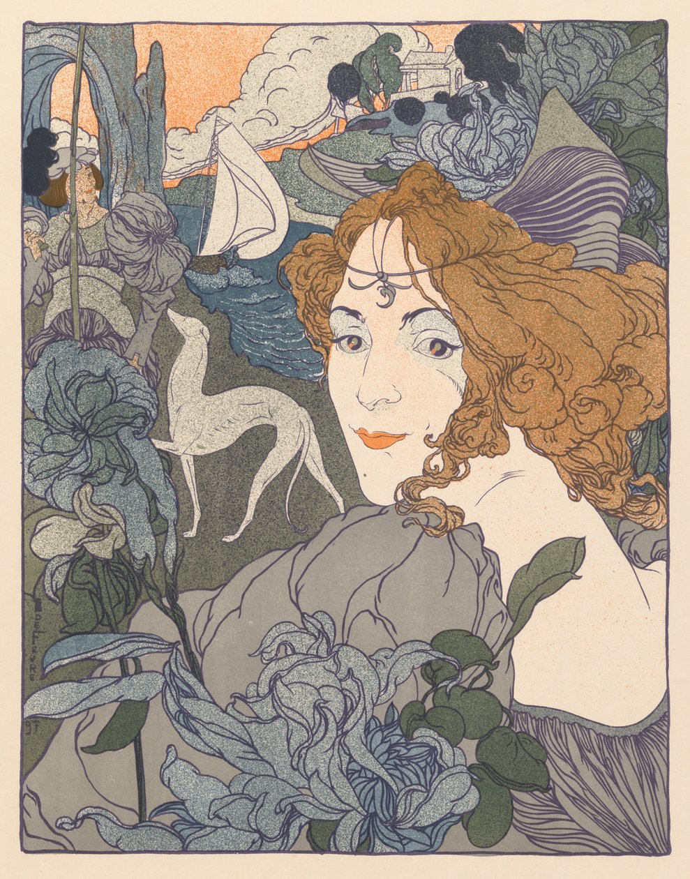 Tilbage, 1897. af Georges de Feure