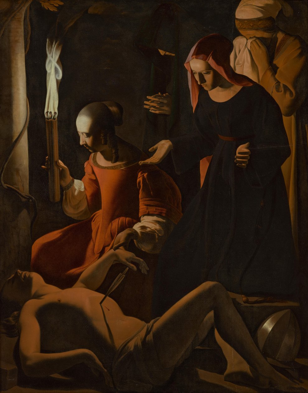 Fundet af Sankt Sebastian af Georges de La Tour