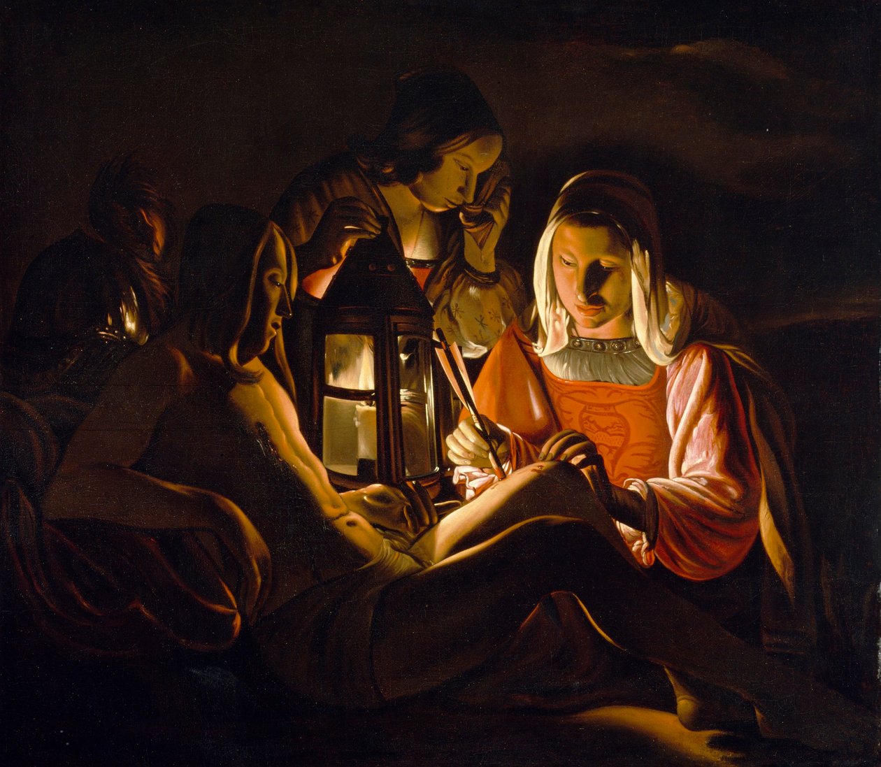 Sankt Sebastian plejet af Sankt Irene af Georges de La Tour