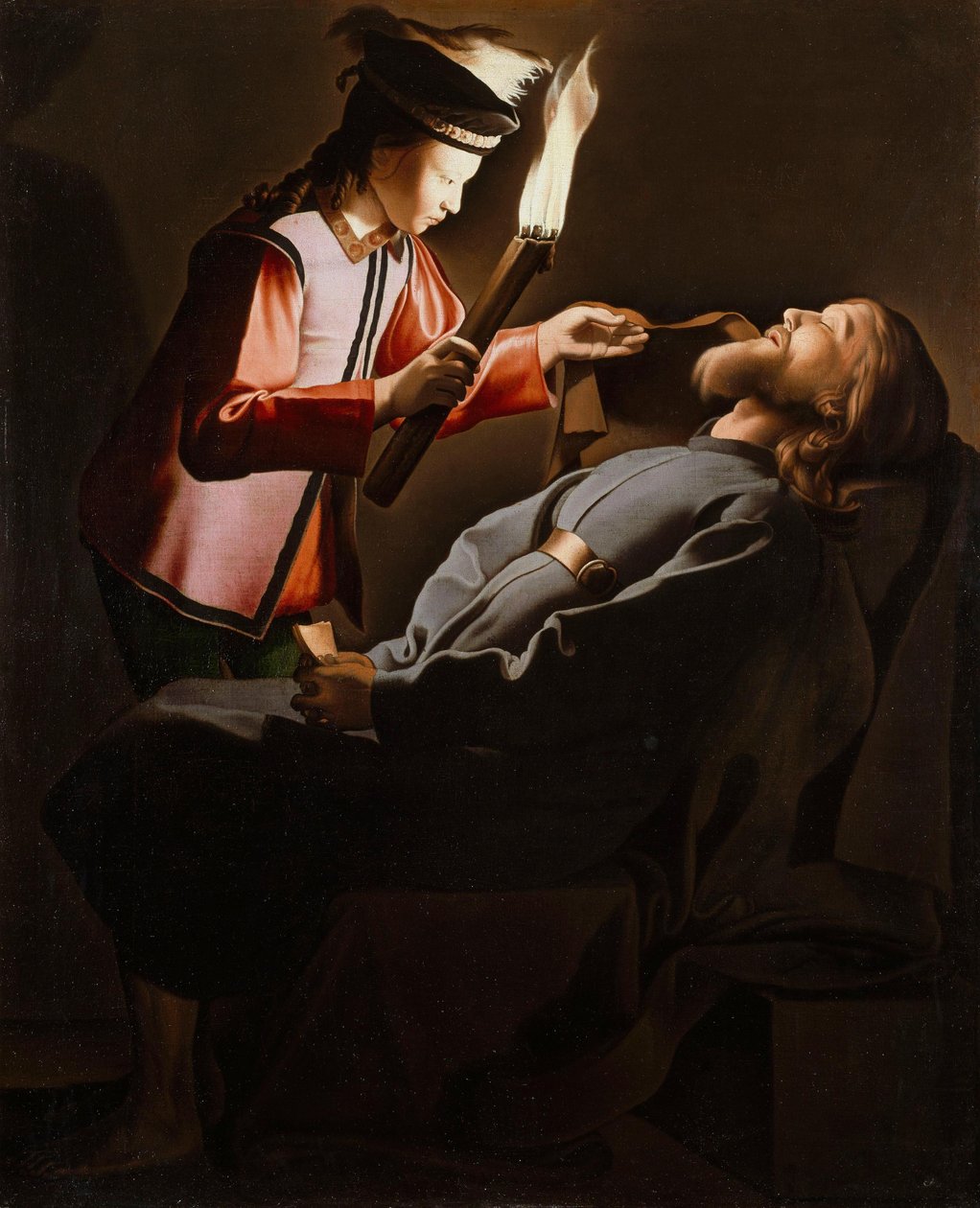 Billedet af Sankt Alexis af Georges de La Tour