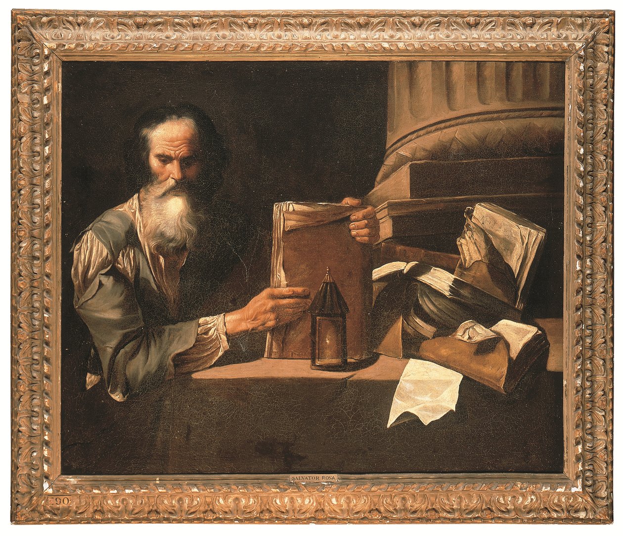 Diogenes af Sinope, ca. 1620 (olie på lærred) af Georges de la Tour