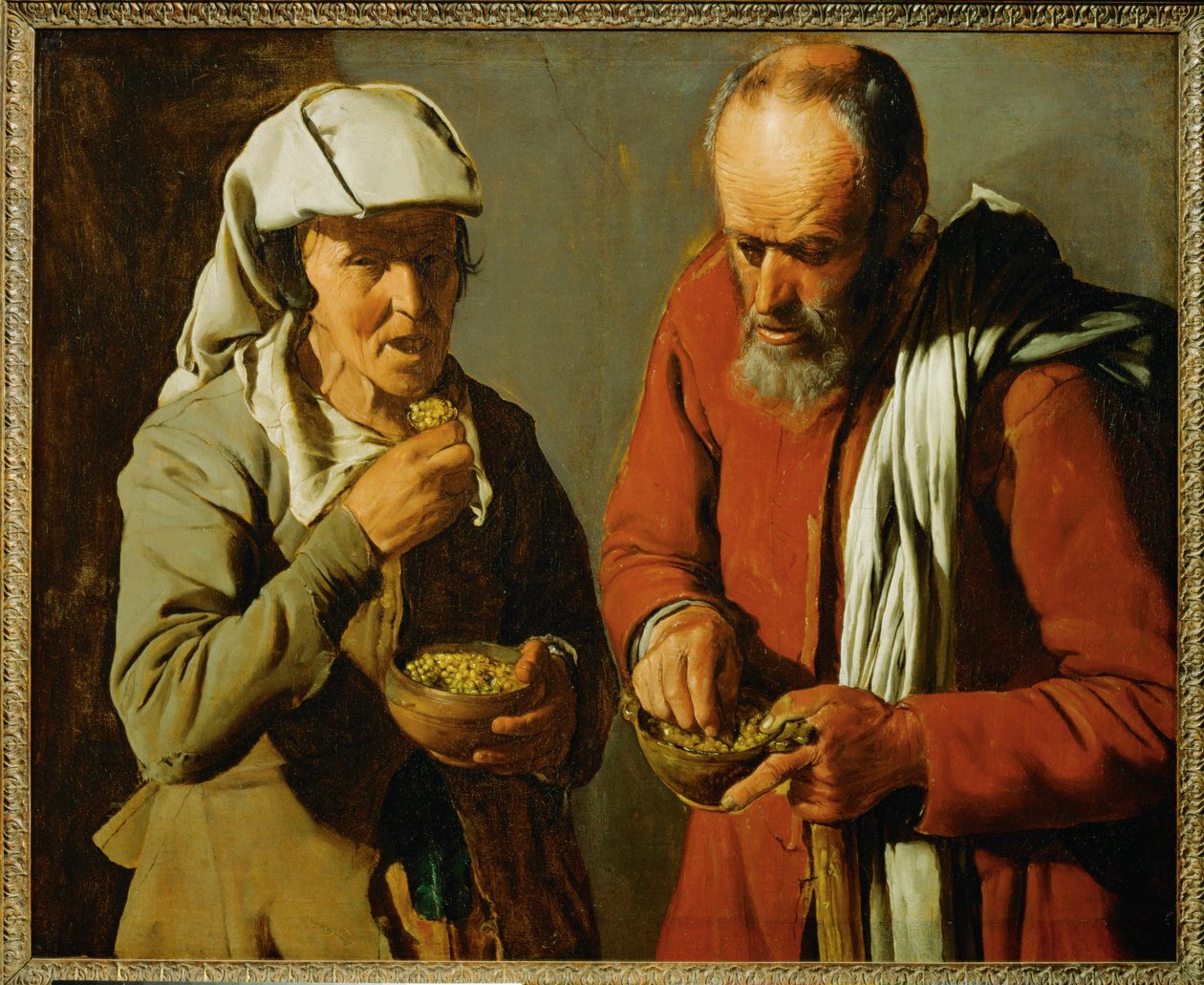 Eaters (maleri på lærred) af Georges de la Tour