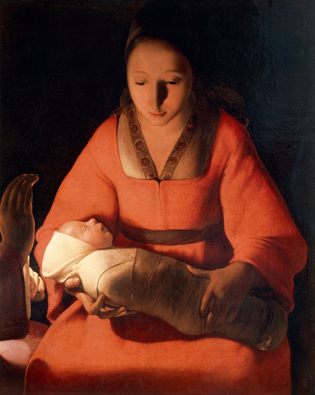 Nyfødt af Georges de La Tour