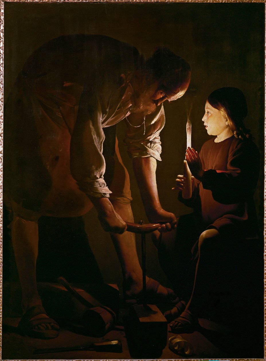 Saint Joseph Carpenter ... af Georges de La Tour