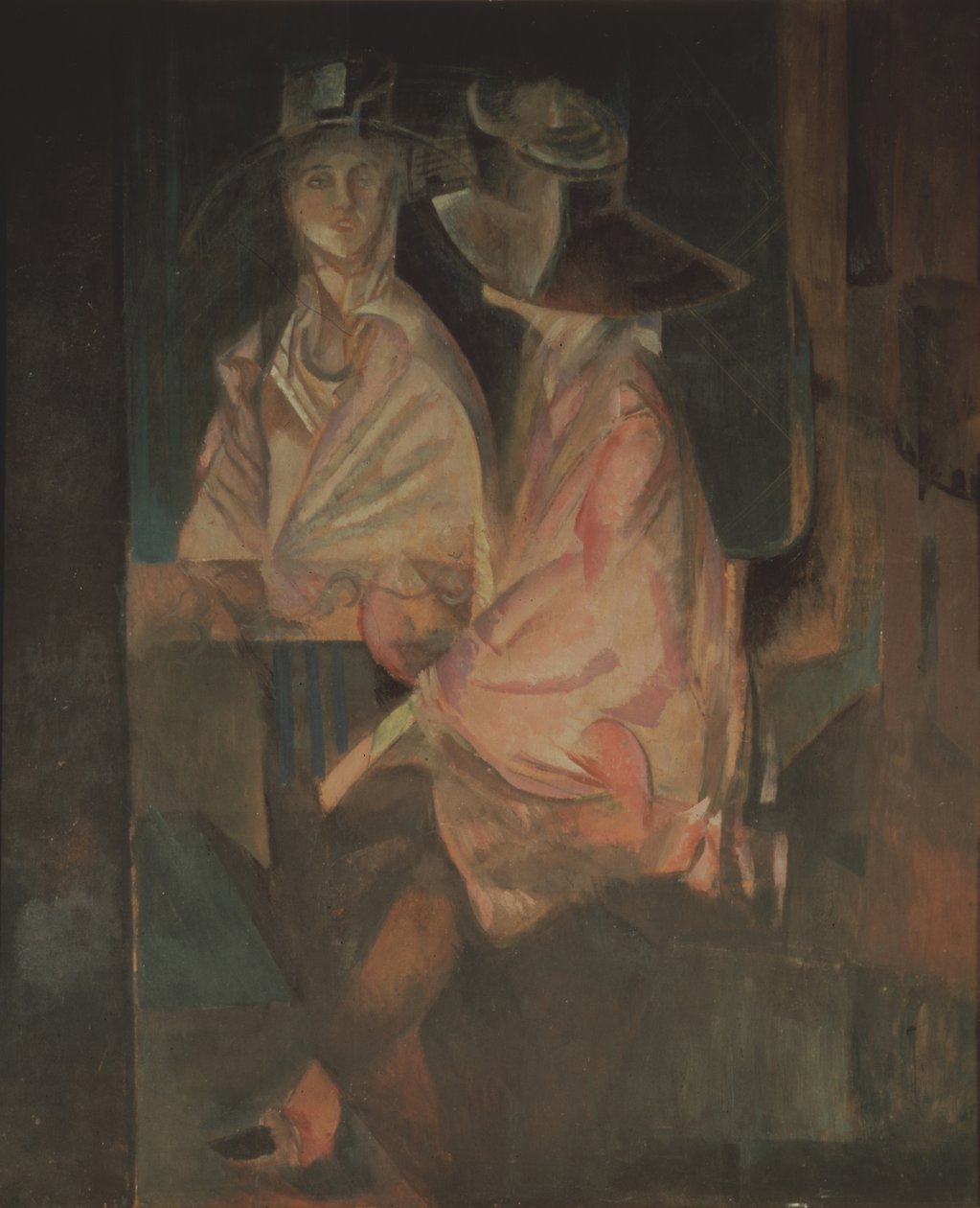 Portræt af skuespillerinden Alisa Koonen 1889-1974 af Georgy Bogdanovich Yakulov