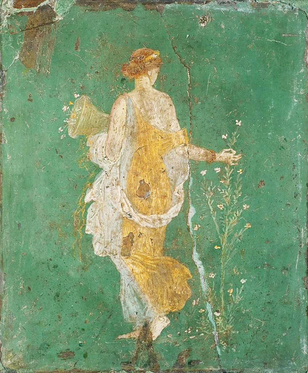 Flora, fresko Ariadnes villa i Stabiae nær Pompei, ca. 15-45 e.Kr. (38594045730) af Georgia Levan Ramishvili from Tbilisi