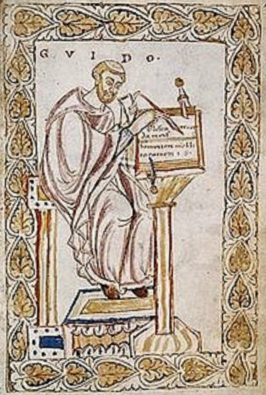 Guido af Arezzo, 1100 (21767410058) af Georgia Levan Ramishvili from Tbilisi