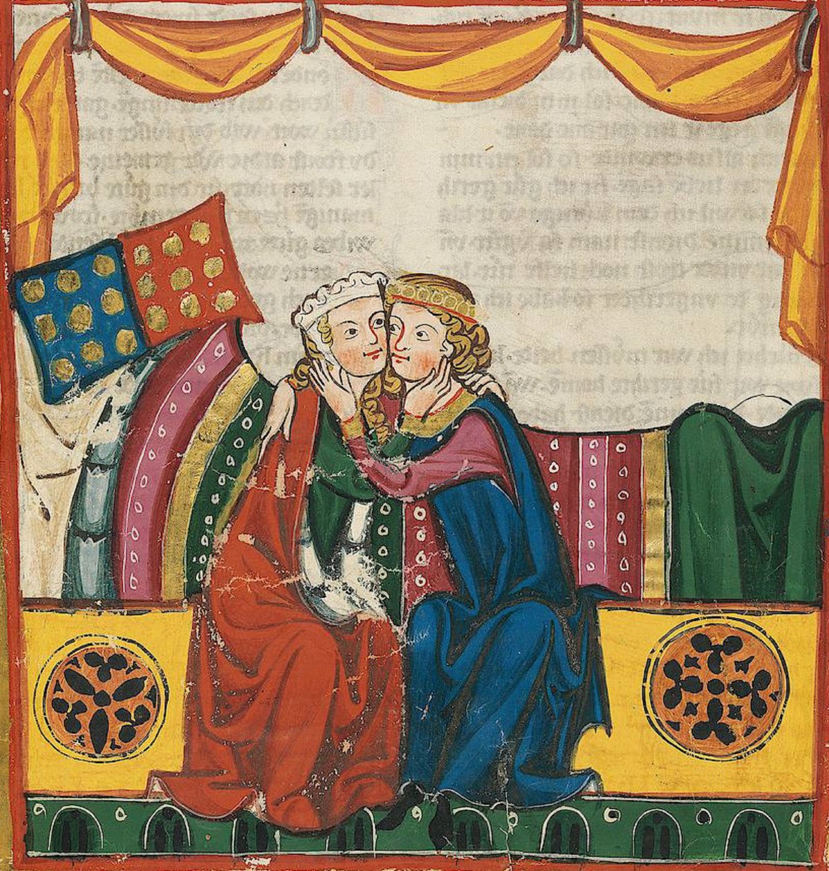 Hugo von Werenwag, fra Codex Manesse, 1305-15 (42640388224) af Georgia Levan Ramishvili from Tbilisi