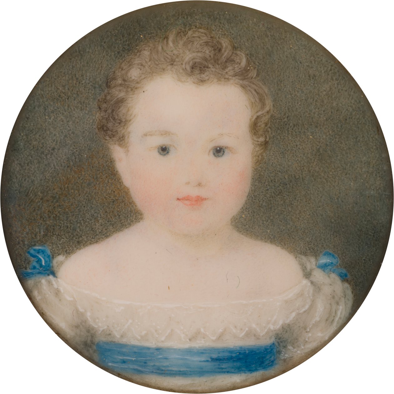 Portræt af Orlando George Charles Bridgeman, derefter 3. Earl Bradford, som barn (1819-1898), ca. 1821-22 (olie og lærred) af Georgina Viscountess Newport Moncreiff