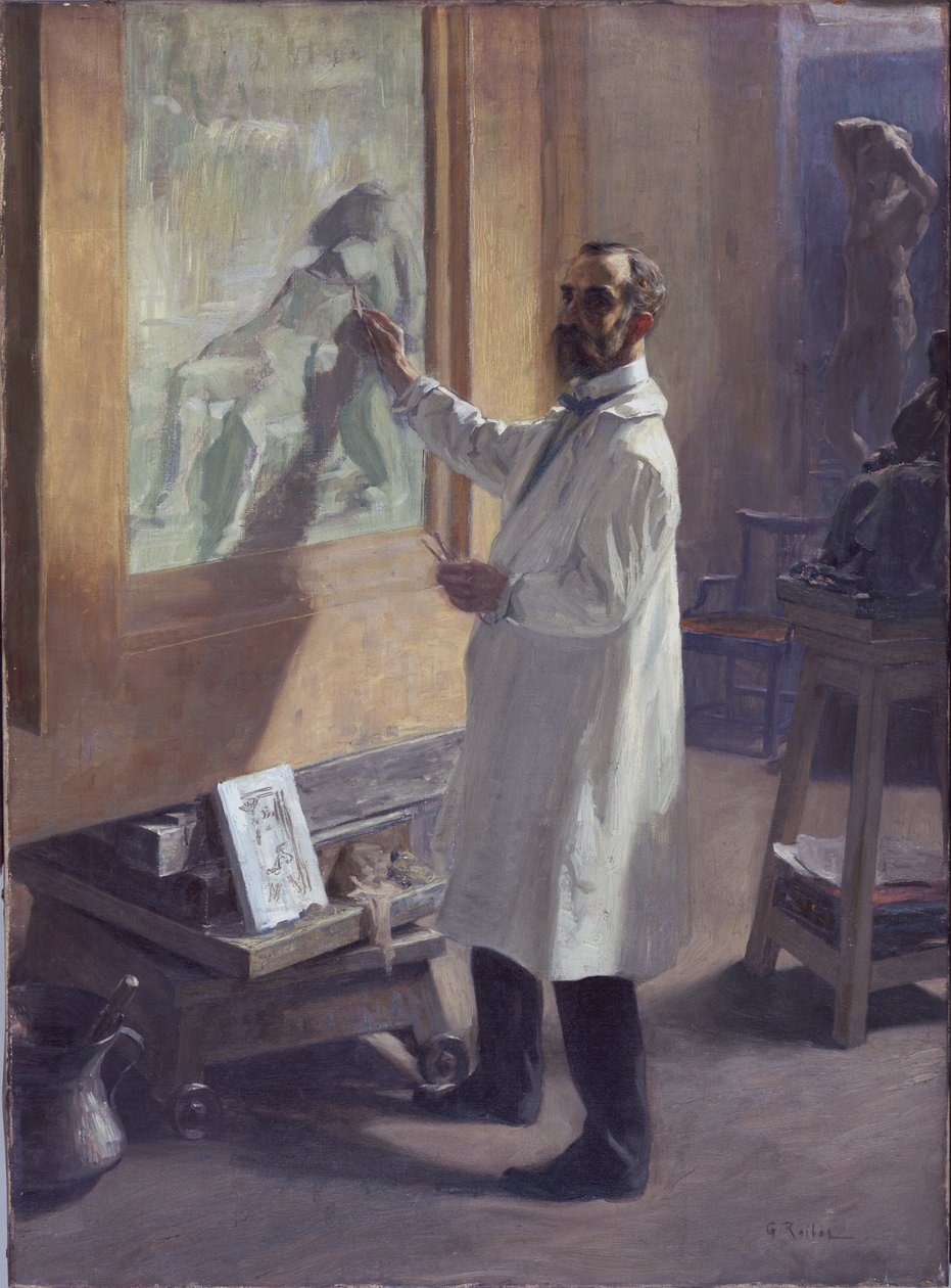 Sir William Goscombe John af Georgios Roilos