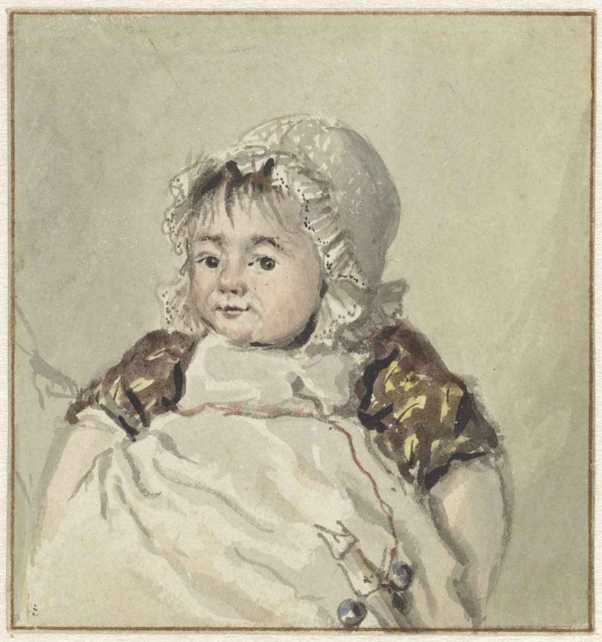 Portret van Cornelia Johanna van Os af Georgius Jacobus Johannes van Os