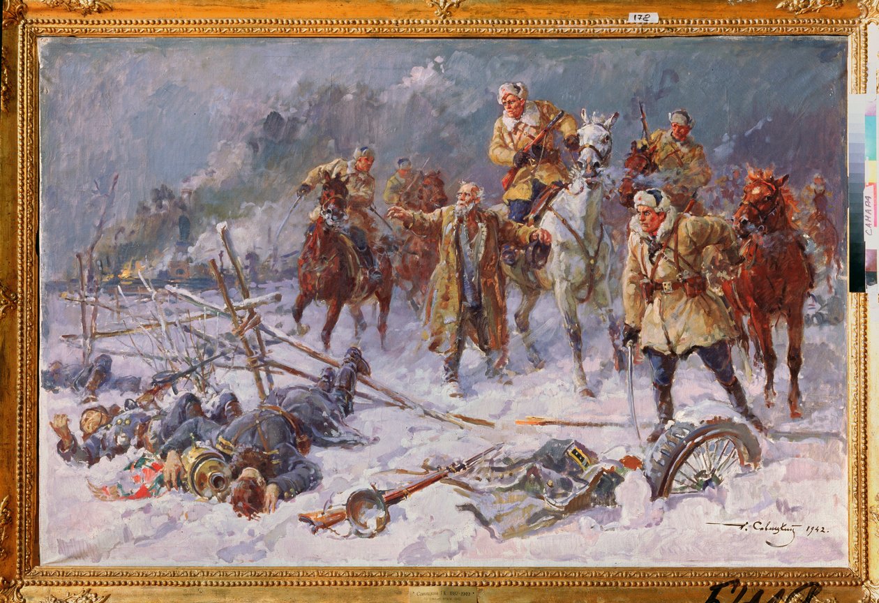 På fjendens spor af Georgiy Konstantinovich Savitsky