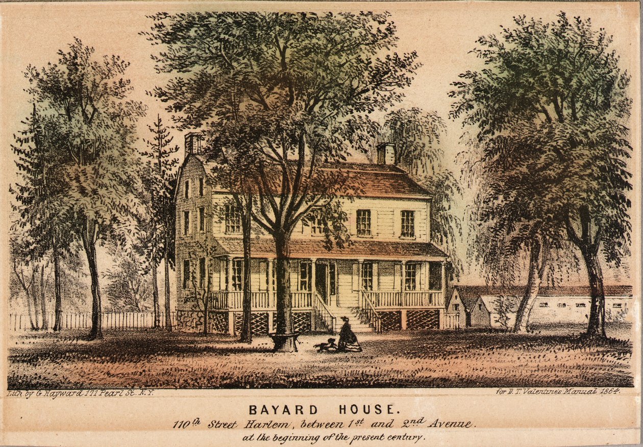 Bayard House, 110th St. Harlem mellem 1st og 2nd Avenue af Gerald Sinclair Hayward