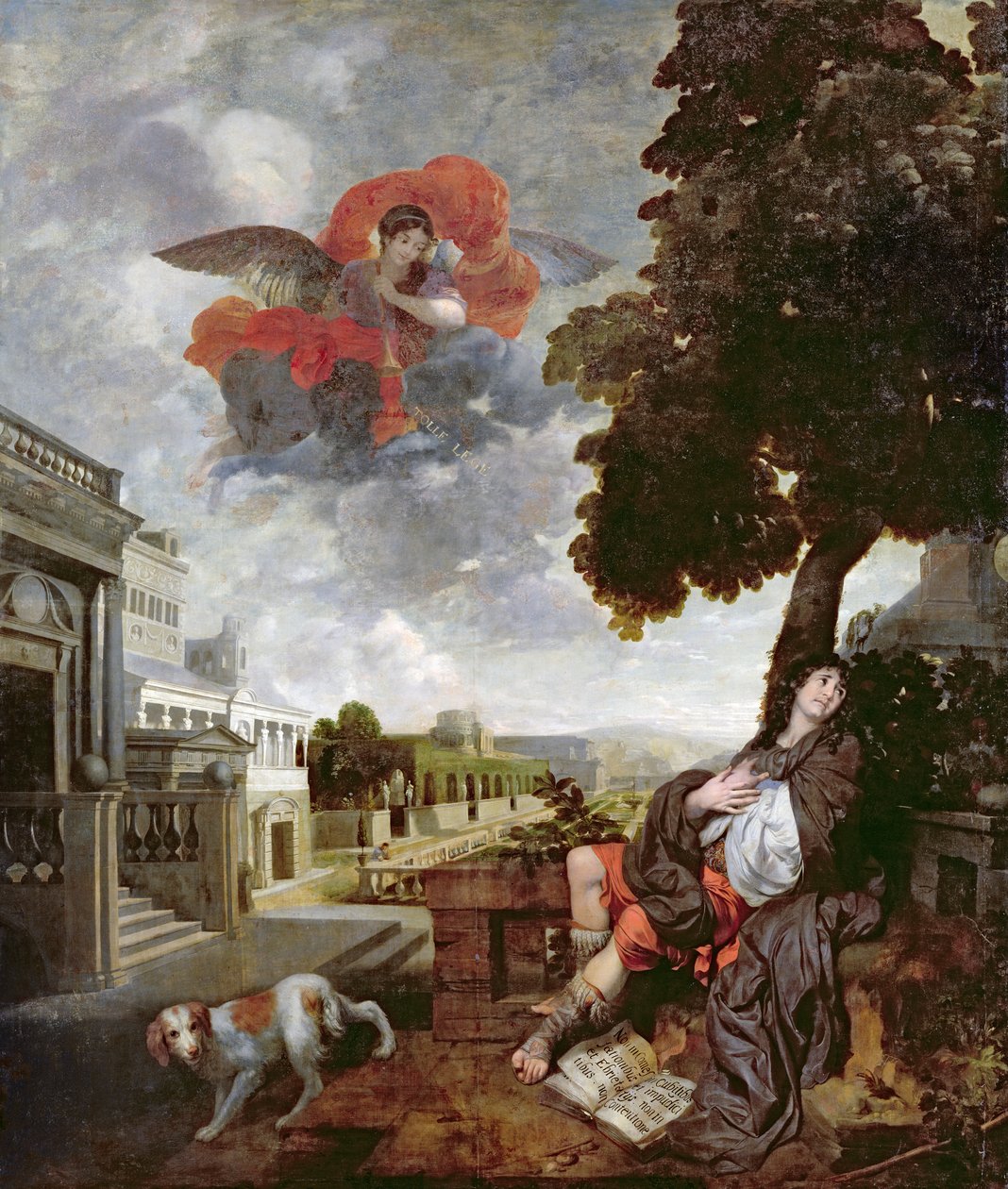 St. Augustins omvendelse, ca. 1663 af Gerard de Lairesse
