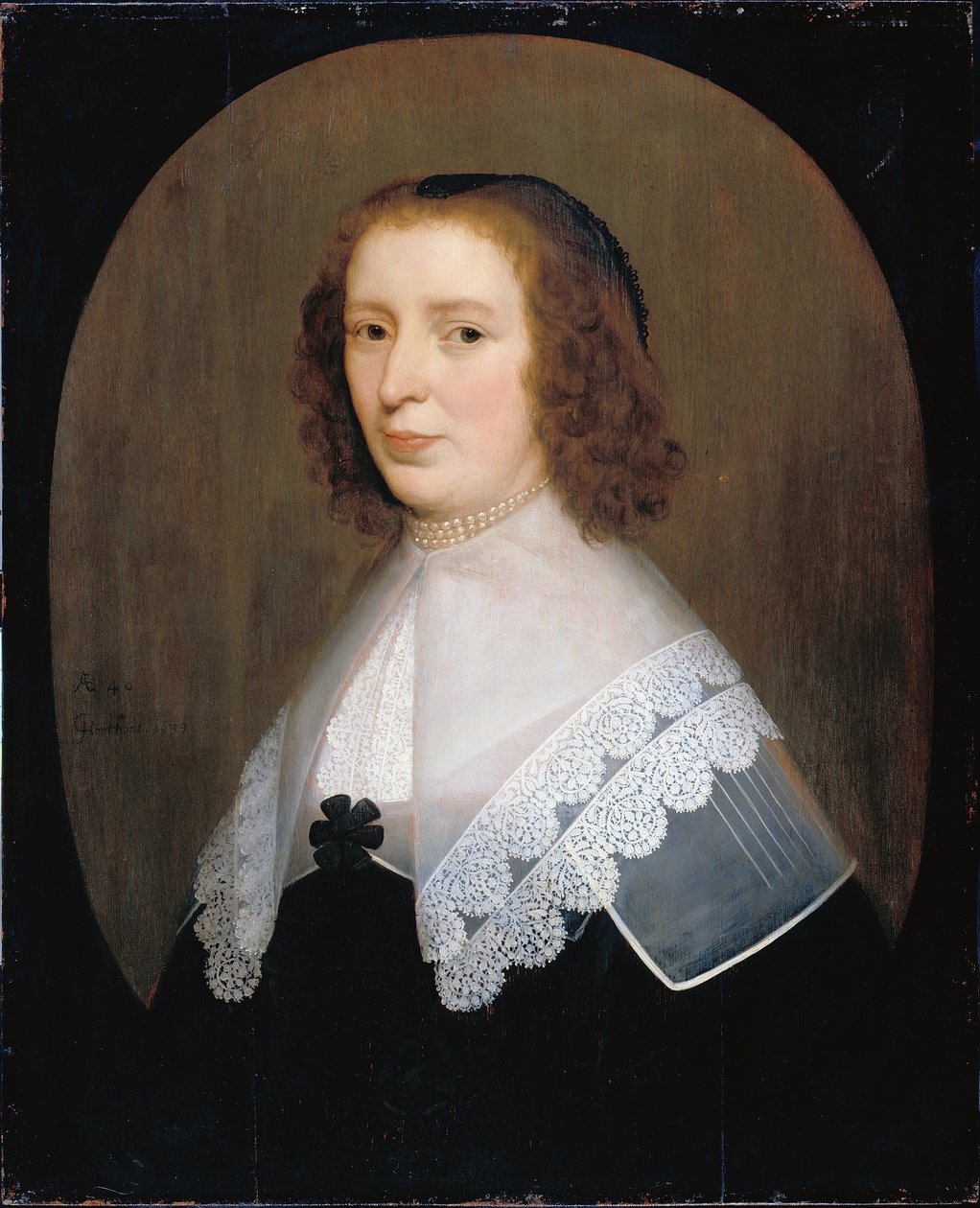 Anna van den Corput af Gerrit van Honthorst