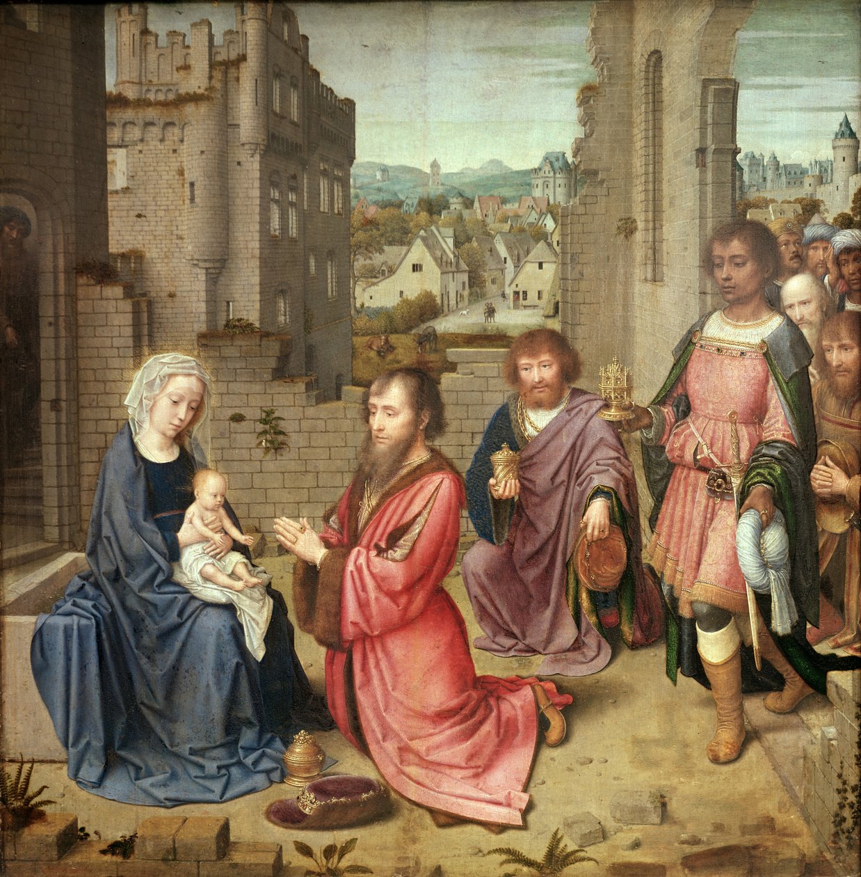 Kongernes tilbedelse, 1515 af Gerard David