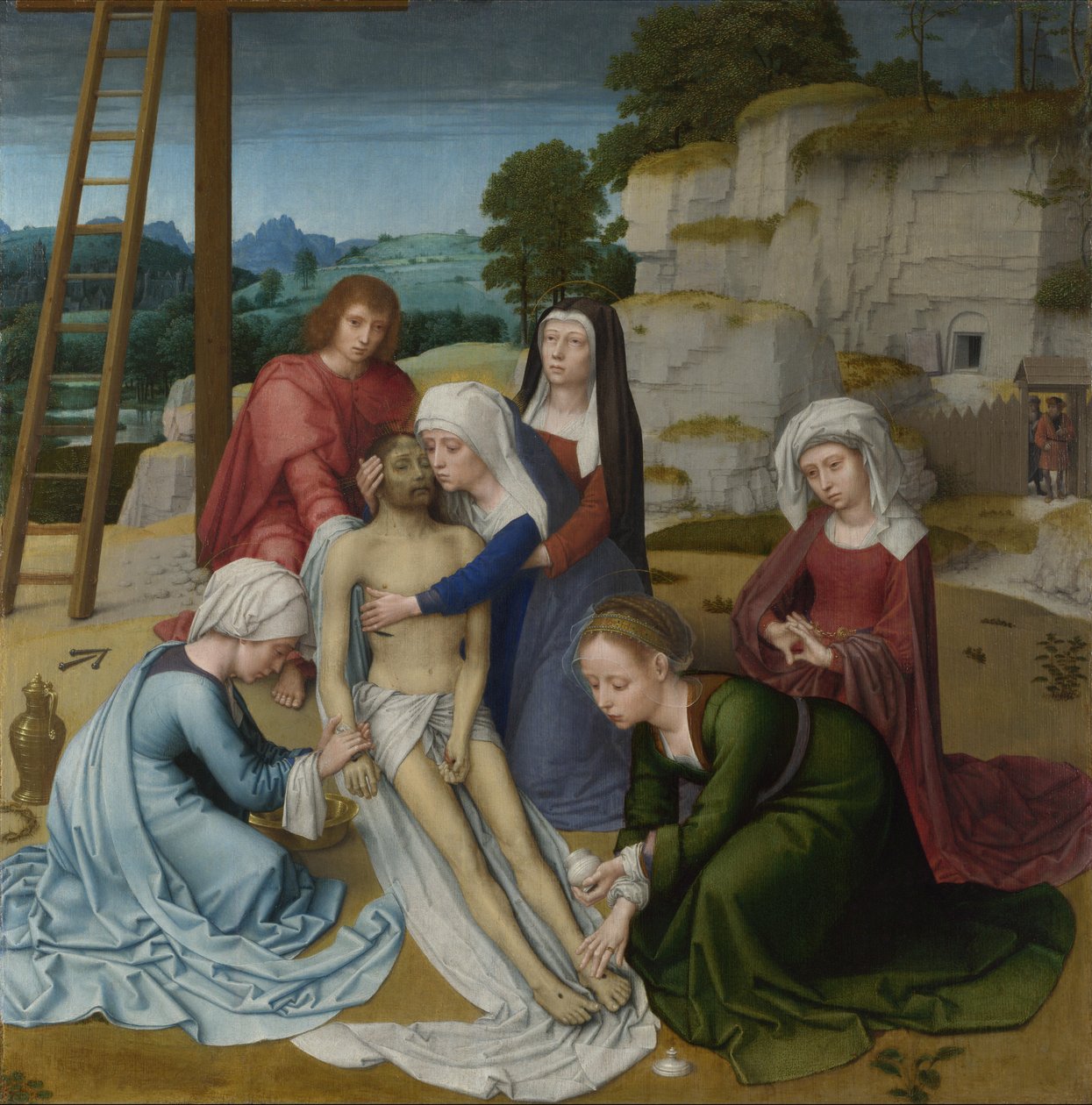 Klagesangen over den døde Kristus af Gerard David