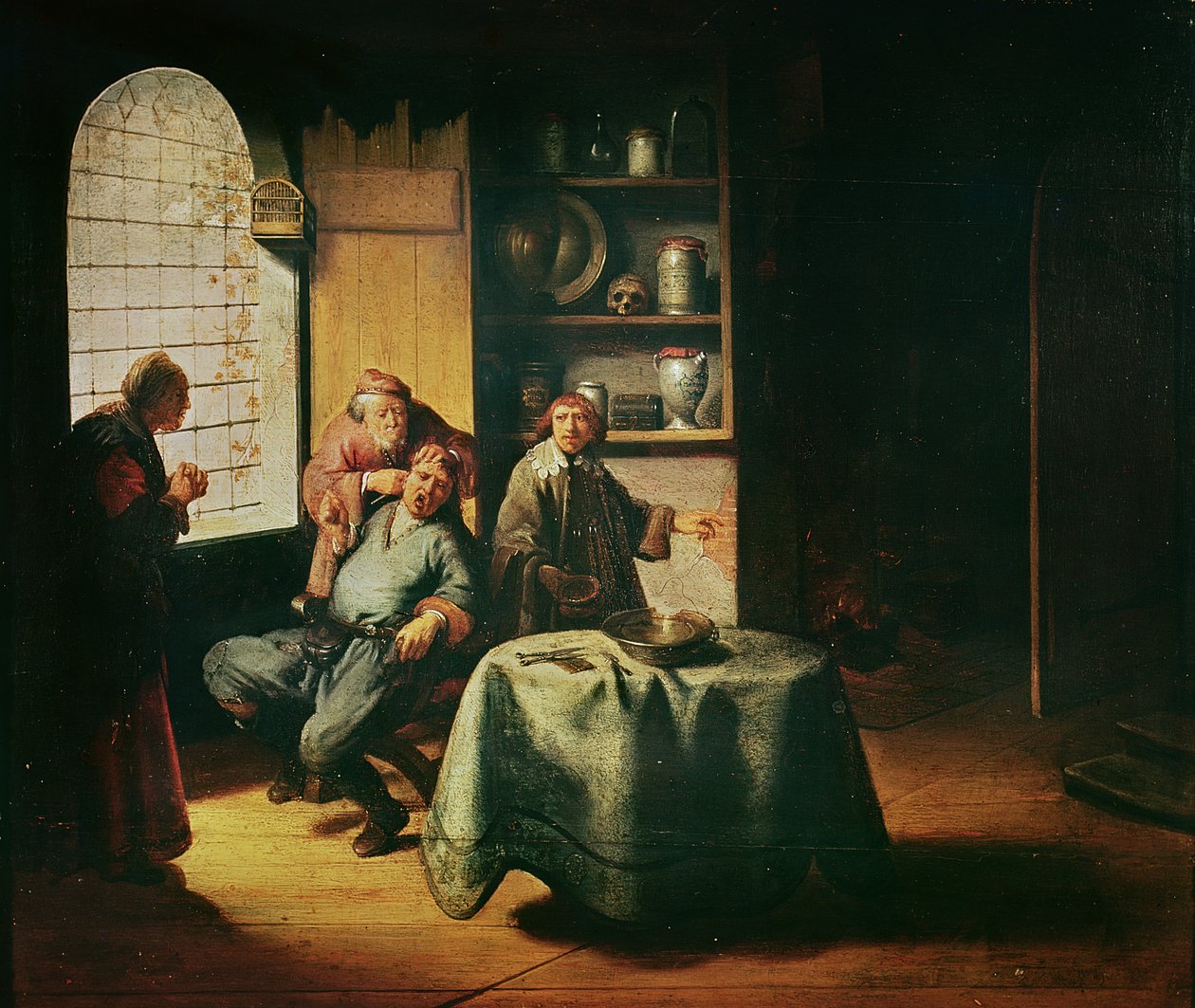 Operationen af Gerrit Dou
