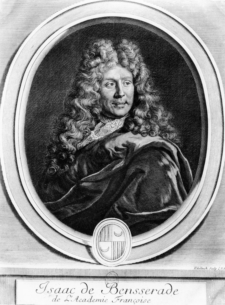 Isaac de Benserade af Gérard Edelinck
