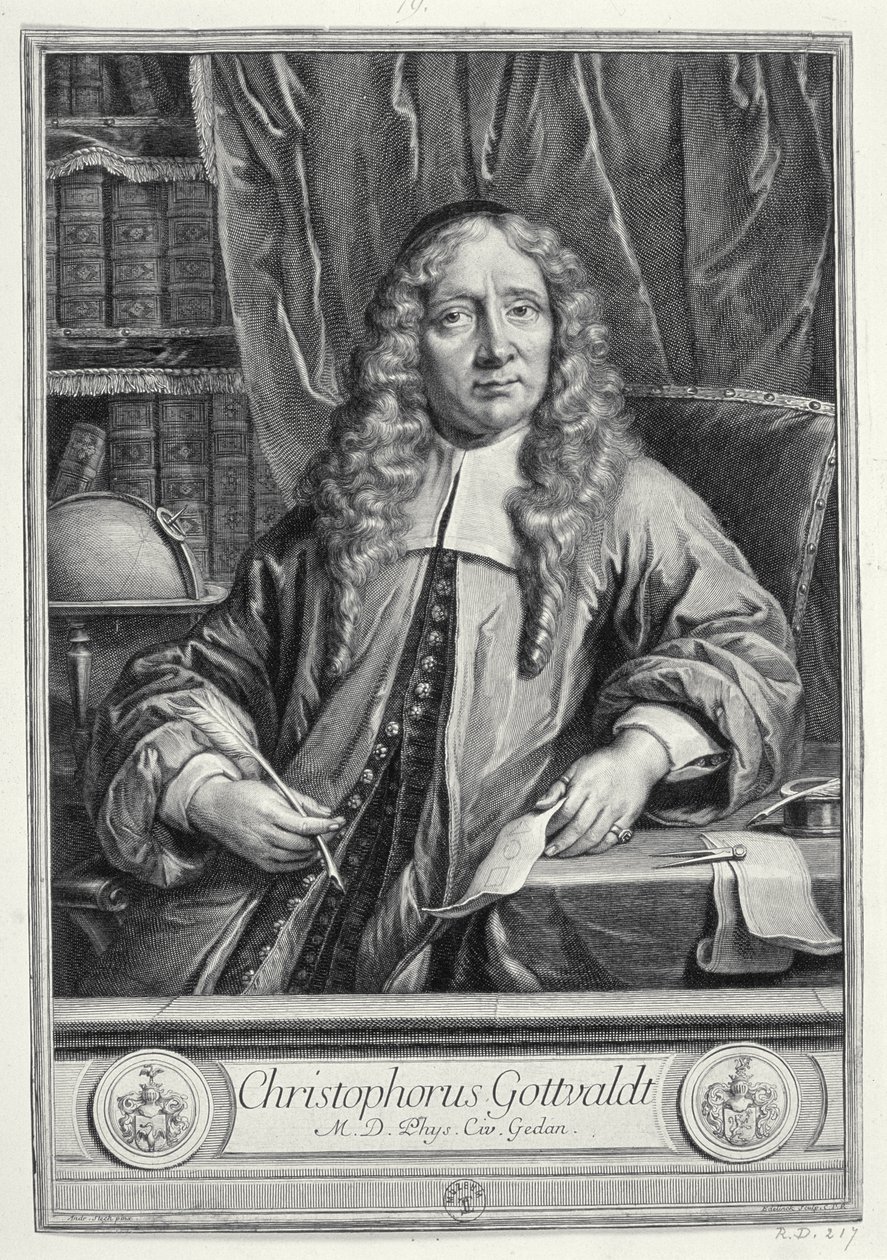 Krzysztof Gottwald, 1700 af Gérard Edelinck