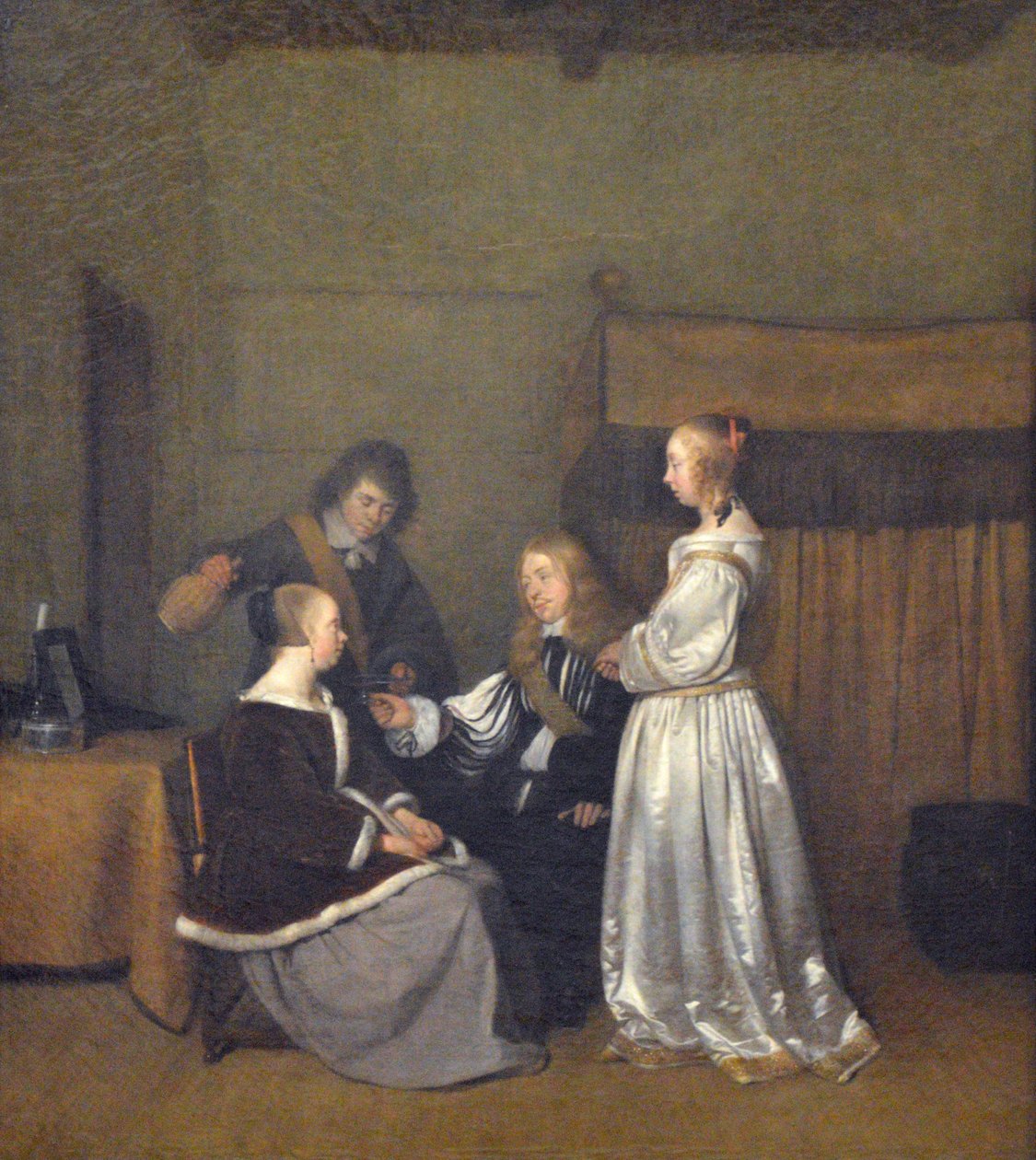 Samtale galante af Gerard ter Borch