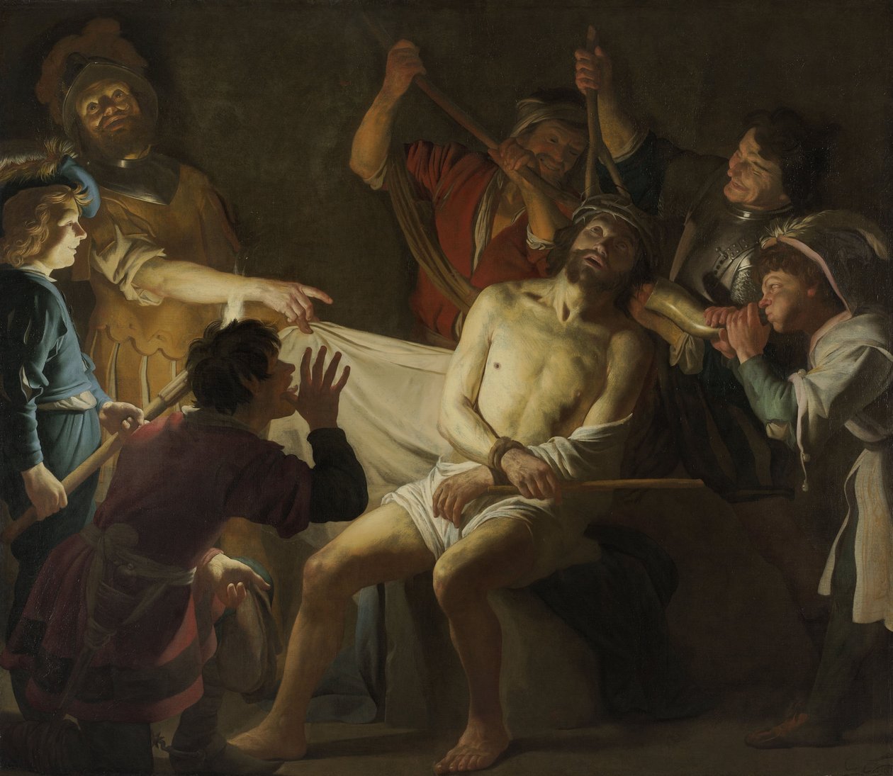 Jesu torners kroning af Gerrit van Honthorst