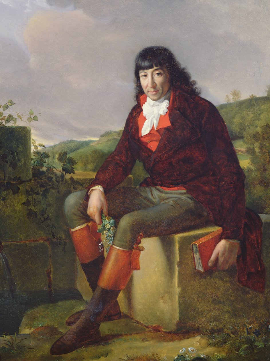Portræt af Louis Marie de La Revelliere-Lepeaux (1753-1824) efter et portræt af Francois Gerard (1770-1837) af Gerard van Spaendonck