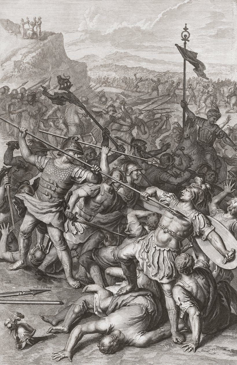 Israels kamp mod amalekiterne. af Gerard (after) Hoet