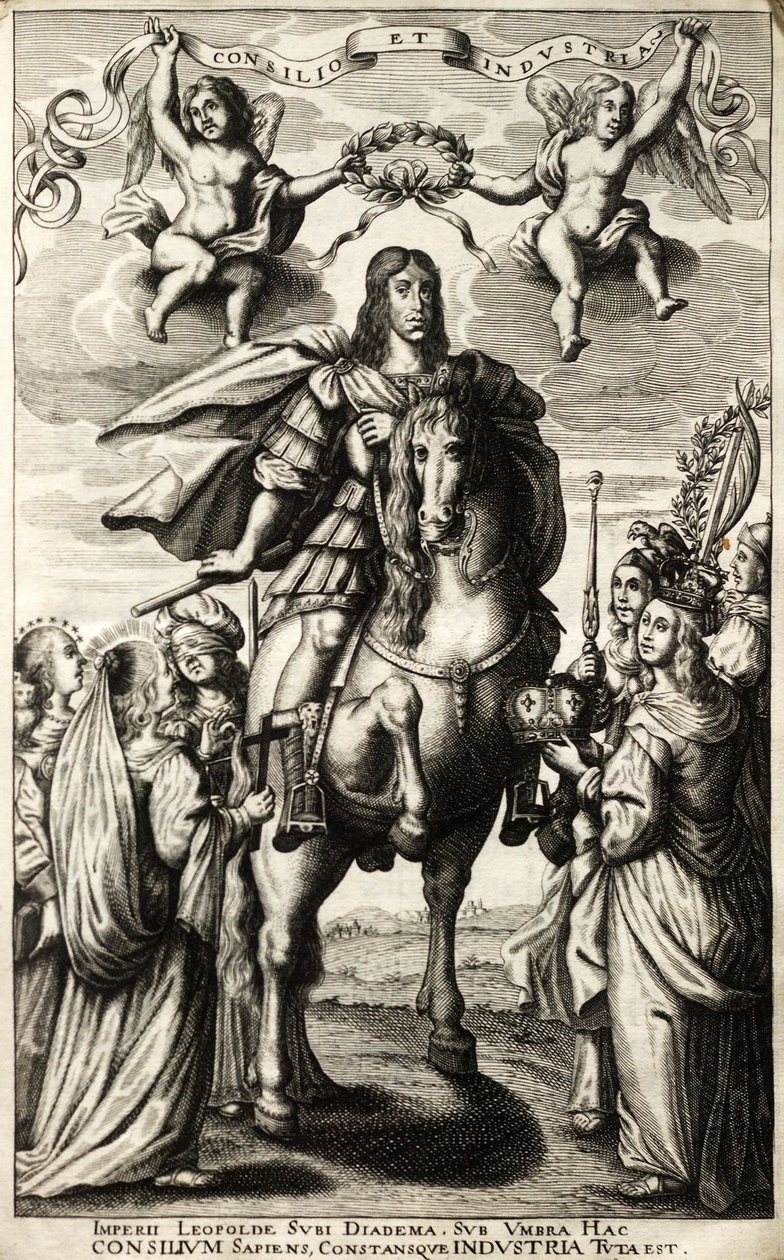 Den hellige romerske kejser Leopold I af Gerard Bouttats