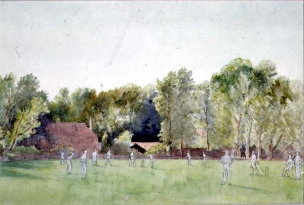 Cricketkampen af Gerard Chowne