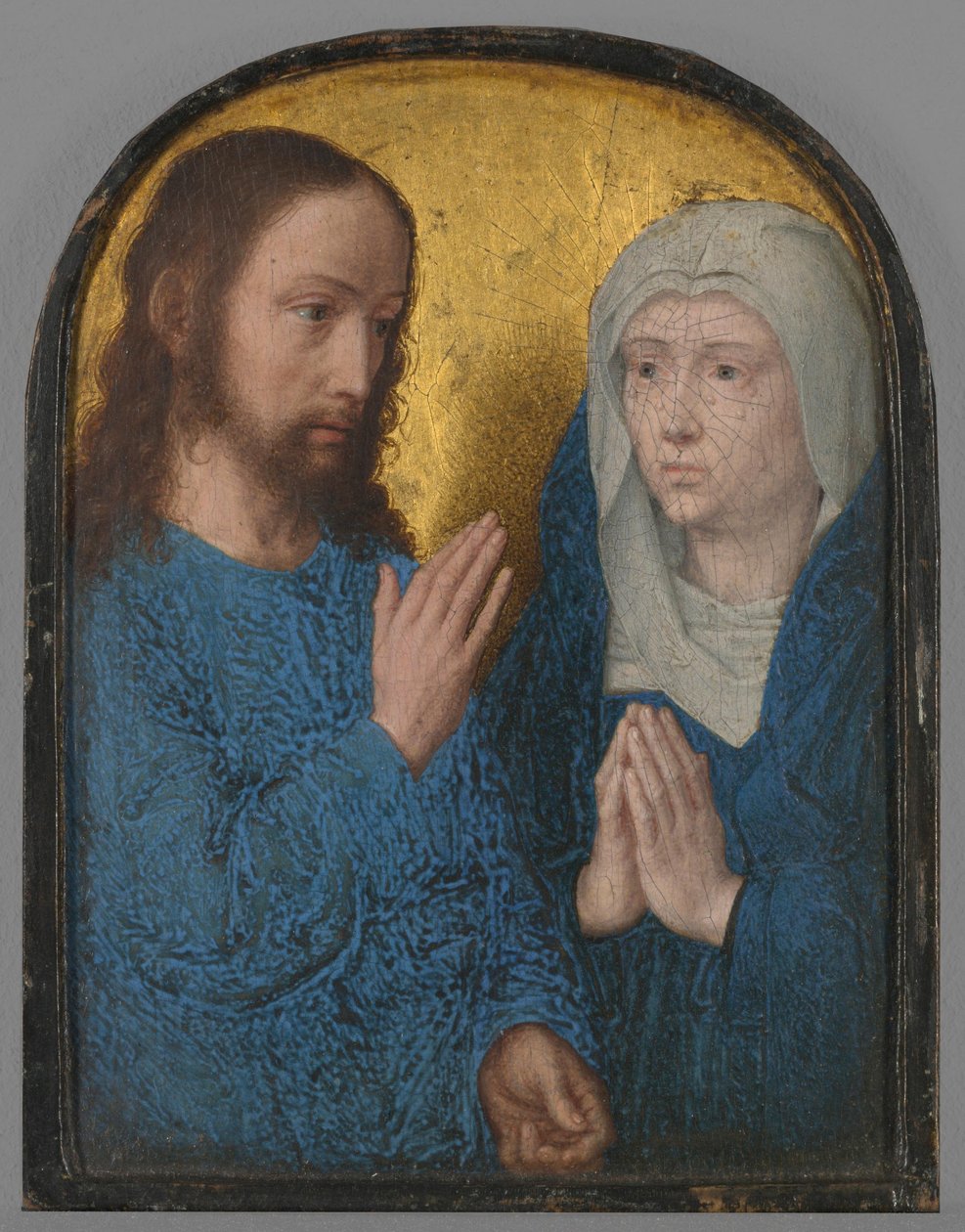 Teil eines Diptychons: Abschied Christi von Maria af Gerard David