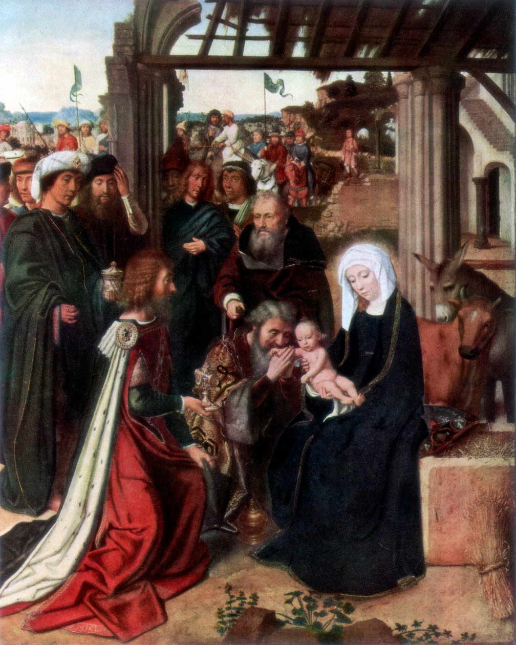 Magiernes tilbedelse, 1927 af Gerard David
