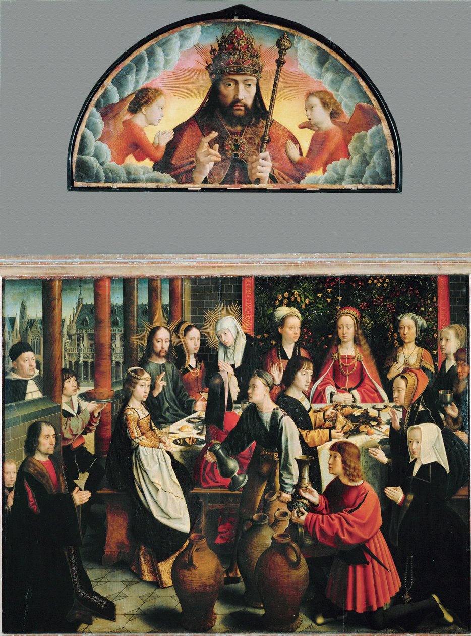 Brylluppet på Cana ... af Gerard David