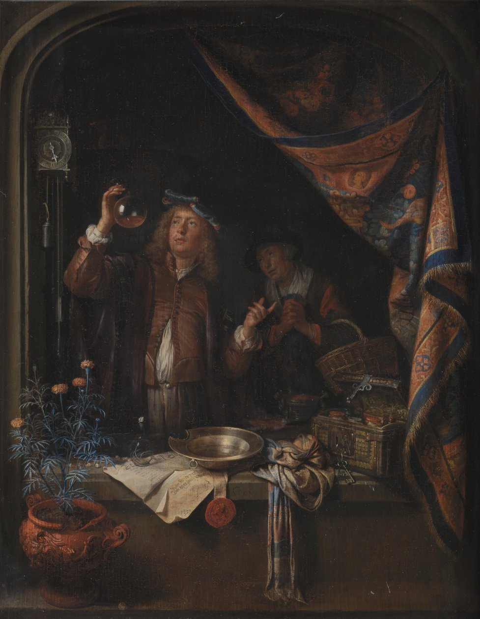 Et besøg hos lægen af Gerrit Dou