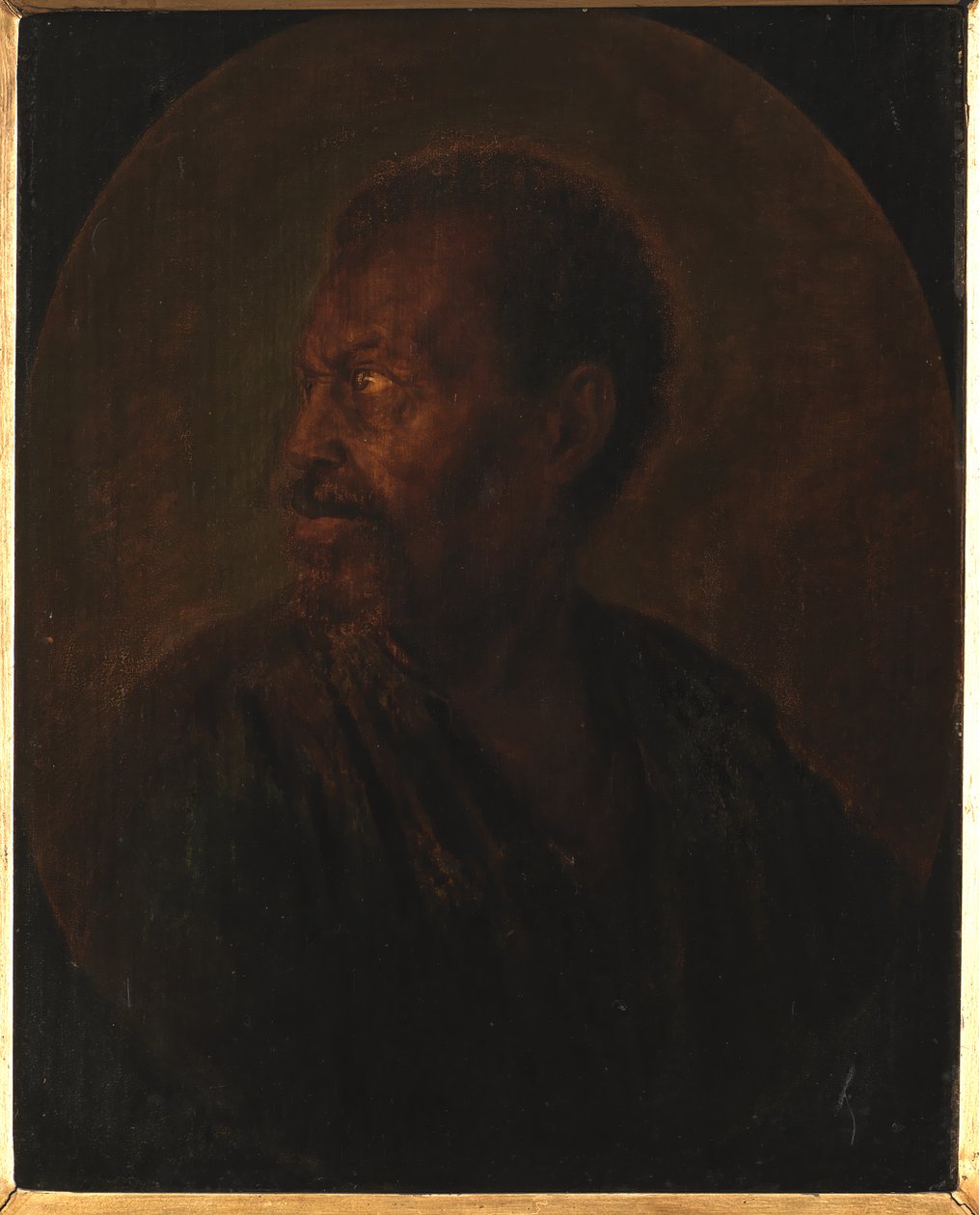 Leder af en afrikaner af Gerrit Dou