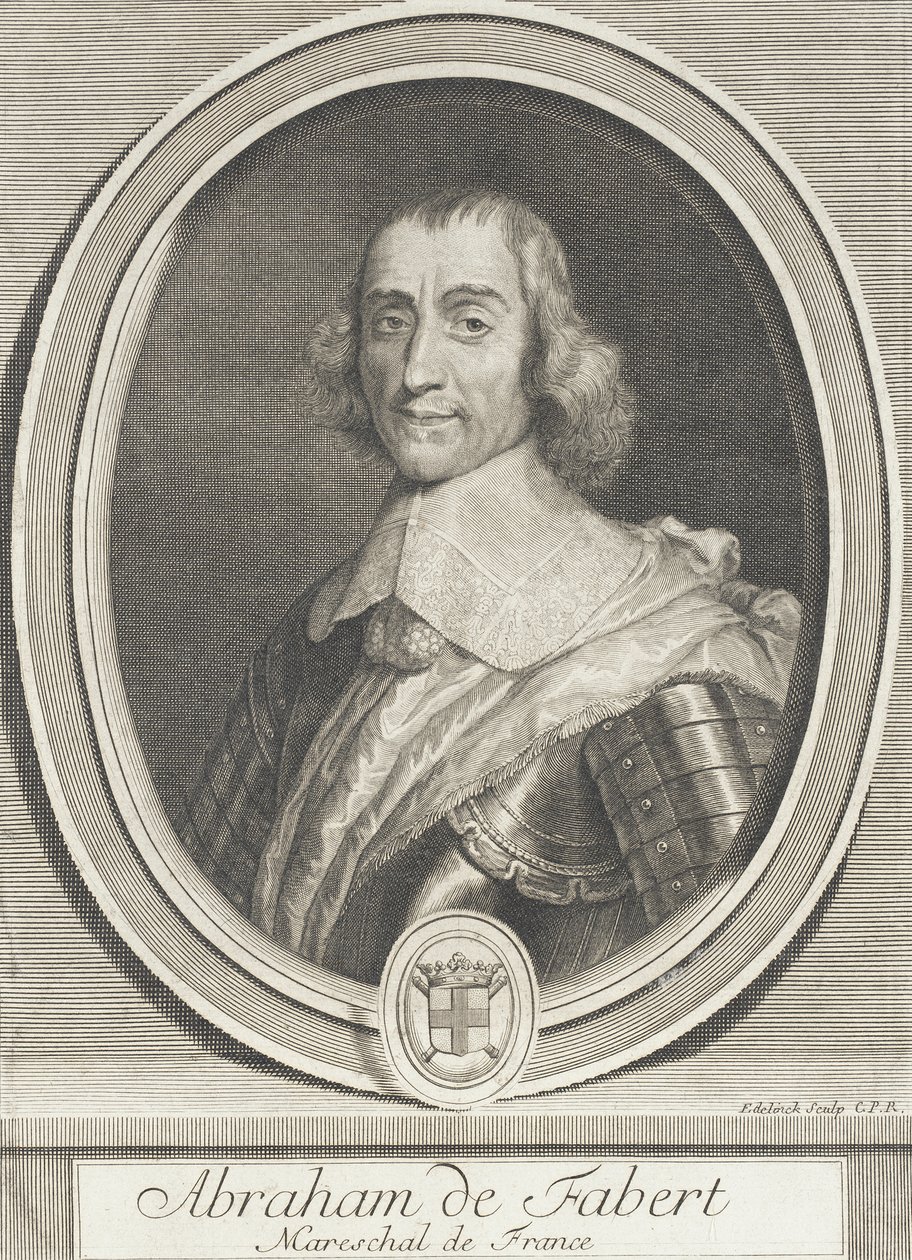 Abraham de Fabert, marskal af Frankrig af Gérard Edelinck