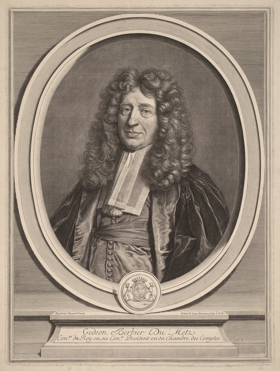 Gedeon Berbier-Du Metz af Gérard Edelinck