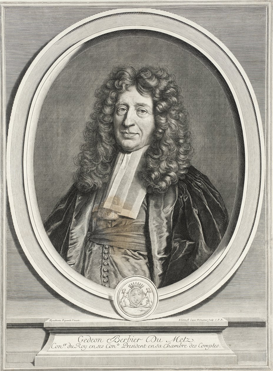Gédéon Berbier fra Metz af Gérard Edelinck