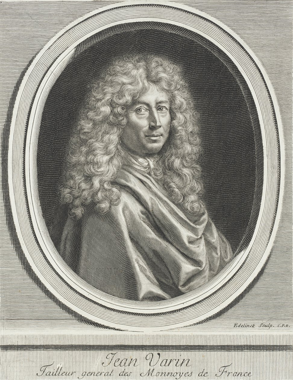Jean Varin af Gérard Edelinck