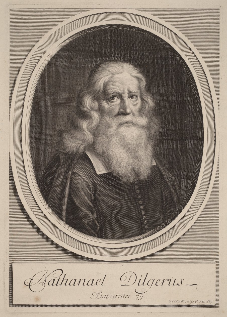Nathanael Dilgerus af Gérard Edelinck