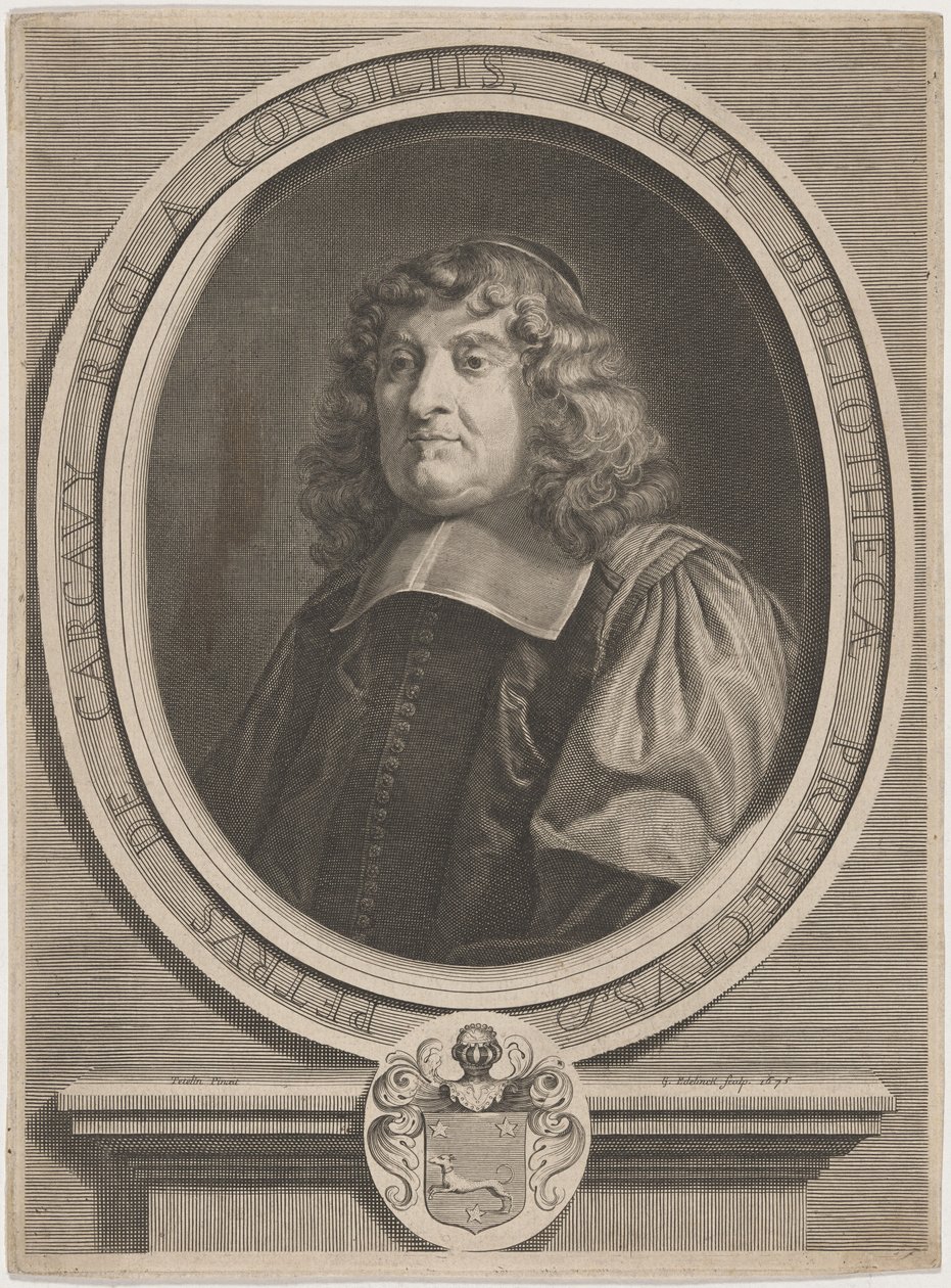 Peter de Carcavy af Gérard Edelinck